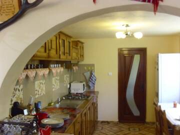 Фото номера Стандартный двухместный номер с 1 кроватью и общей ванной комнатой Лоджи Cabana Georgiana Maria г. Gheţari 42